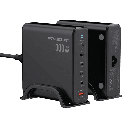 محطة شحن مكتبية Powerology Volt-X بتقنية GaN بقدرة 300W وشحن PD140W