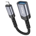 محوّل OTG من Hoco UA24 من Lightning ذكر إلى USB-A أنثى