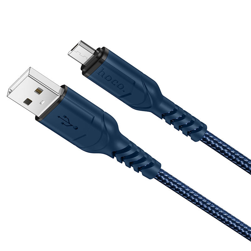 كابل Micro USB Hoco X59 Victory بطول 2 متر للشحن ونقل البيانات