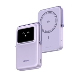 UGREEN Uno بنك طاقة لاسلكي مغناطيسي 10000mAh بقوة 20W بنفسجي
