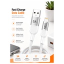 كابل نيو USB إلى Lightning أبيض 2م