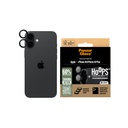 PanzerGlass حماية عدسة الكاميرا PanzerGlass Hoops أسود لـiPhone 16 و16 Plus