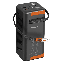 باور بانك Porodo Power Boost سعة 50000mAh مع كابل Type-C سحب تلقائي - أسود