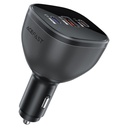 شاحن سيارة Acefast B14 بقدرة 165W PD3.1 – ثلاثة منافذ (USB-C ×2 + USB-A ×1)