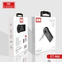 محول بلوتوث Earldom ET-M6 لمنفذ AUX 3.5 ملم للسيارات والسماعات