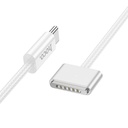كابل Hoco X103 مغناطيسي Type-C إلى Mag3 لشحن اللاب توب – 2 متر 140W